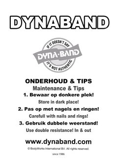 DYNABAND ROL | LICHTE weerstand 1 rol van 45 meter | De nummer 1 weerstandsband | ROZE