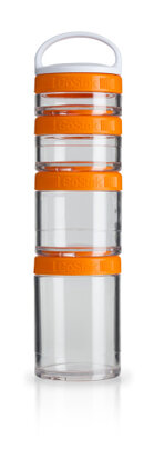 BlenderBottle™ GOSTAK Oranje - Starter 4Pak opbergbakjes - 40ml/60ml/100ml/150ml