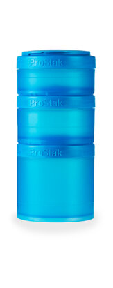 BlenderBottle™ EXPANSION PAK Aqua - 3 Opbergbakjes voor Pro Stak - Full Colour - 100ml/150ml/250ml