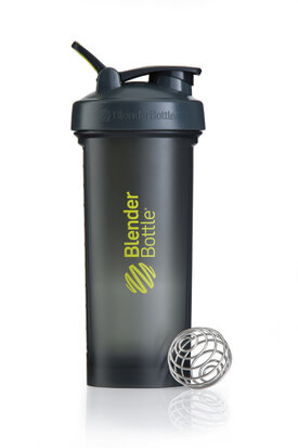 BlenderBottle™ PRO45 Zwart met groene opdruk en oog - Eiwitshaker/Bidon - 1,3 Liter