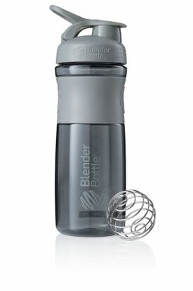 BlenderBottle™ SPORTMIXER Big Grijs met oog - Eiwitshaker / Bidon  - 820 ml