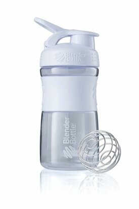 BlenderBottle™ SPORTMIXER Small Wit met oog - Eiwitshaker / Bidon  - 590 ml