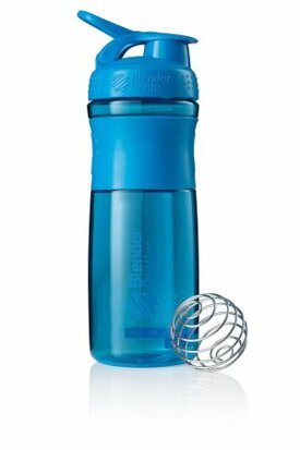 BlenderBottle™ SPORTMIXER Big Cyaan met oog - Eiwitshaker / Bidon  - 820 ml