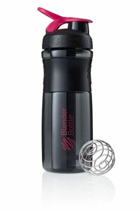 BlenderBottle™ SPORTMIXER Big Zwart/Fashion Roze met oog - Eiwitshaker / Bidon  - 820 ml