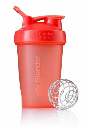 BlenderBottle™ CLASSIC Small Koraalrood FC met oog - Eiwitshaker / Bidon  - 590 ml