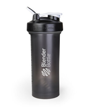 BlenderBottle™ PRO45 Zwart met witte opdruk en oog - Eiwitshaker/Bidon - 1,3 Liter